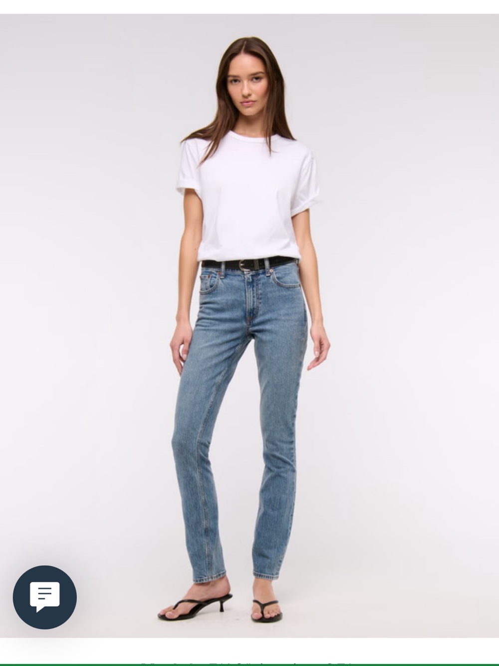 Abercrombie & Fitch High-Rise Modern Skinny Jeans - 26 SHORT - Picture 3 of 6